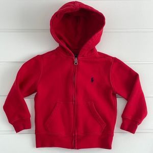 Polo by Ralph Lauren Red Kids Hoodie